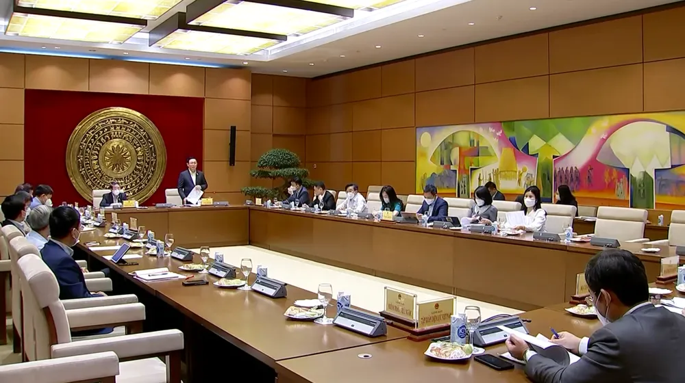 Quang cảnh phiên họp 