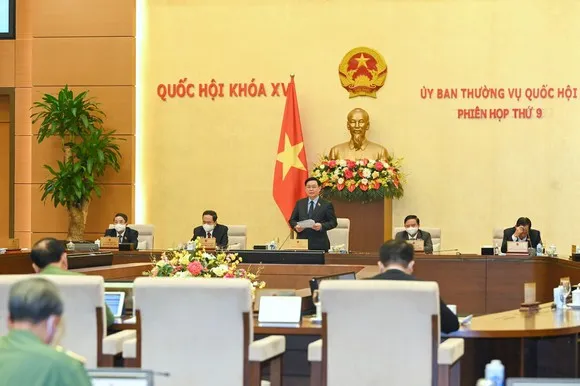 Toàn cảnh một phiên họp của  UBTVQH. Ảnh minh hoạ