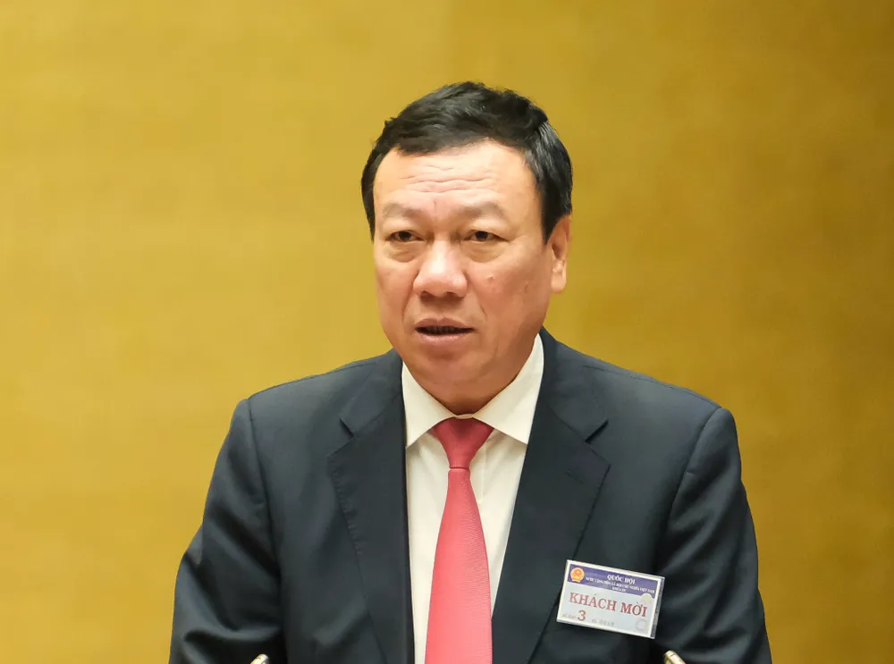 Tổng Thanh tra Chính phủ Đoàn Hồng Phong.  Ảnh: QUANG PHÚC   