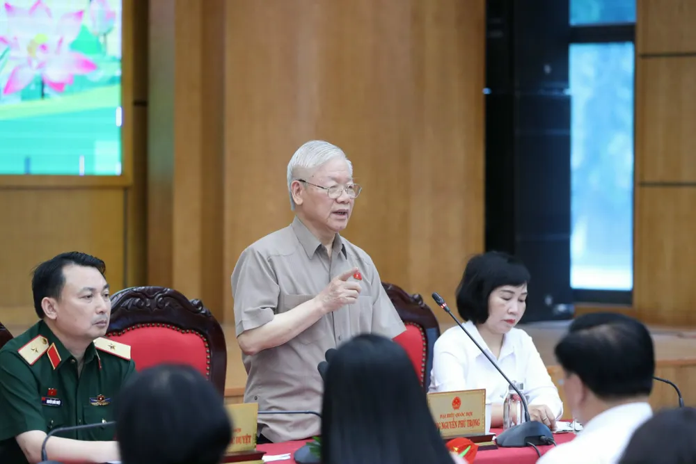 Tổng Bí thư Nguyễn Phú Trọng: Quy trình xử lý cán bộ vi phạm đã được thực hiện chặt chẽ, bài bản ảnh 4