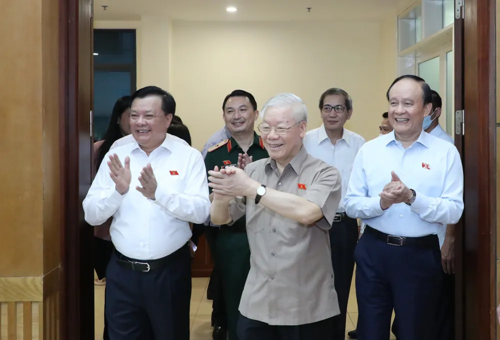 Tổng Bí thư Nguyễn Phú Trọng: Quy trình xử lý cán bộ vi phạm đã được thực hiện chặt chẽ, bài bản ảnh 2