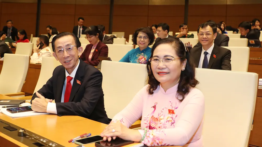 Quốc hội khai mạc trọng thể kỳ họp thứ 4 tại Hội trường Diên Hồng ảnh 8