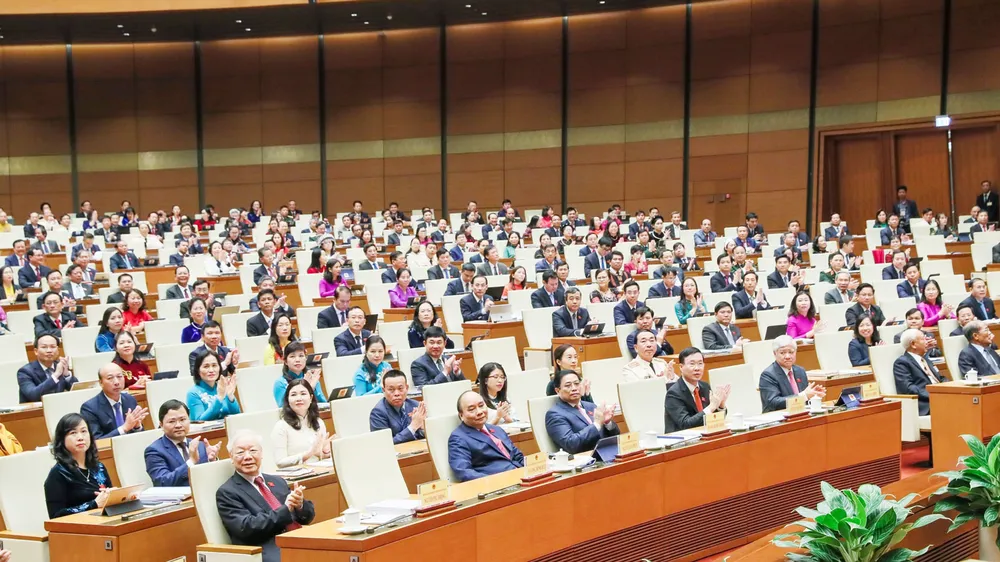 Quốc hội khai mạc trọng thể kỳ họp thứ 4 tại Hội trường Diên Hồng ảnh 2