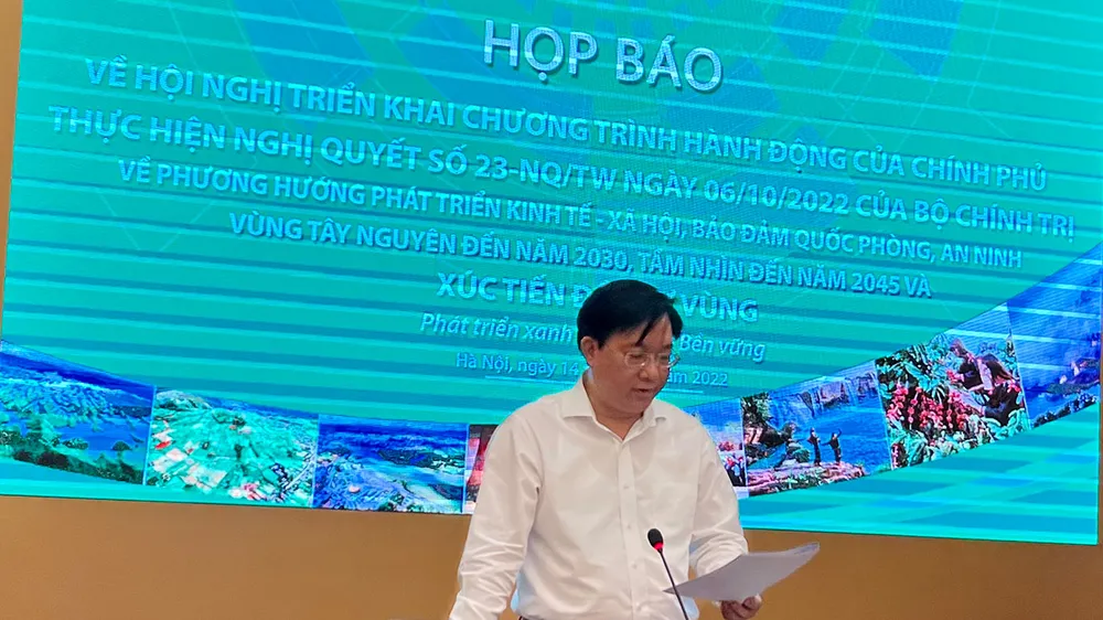 Thủ tướng Chính phủ Phạm Minh Chính sẽ chủ trì Hội nghị triển khai Nghị quyết số 23-NQ/TW về vùng Tây Nguyên ảnh 1