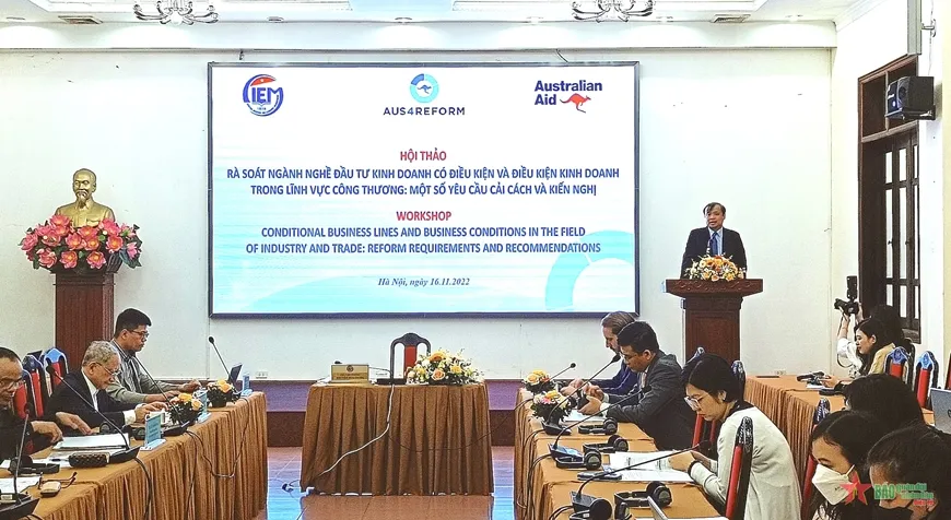 Quang cảnh buổi hội thảo  ​