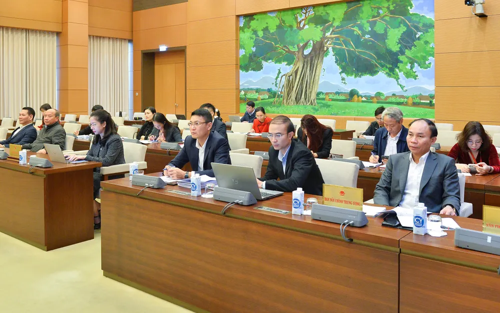 Đại biểu dự phiên họp