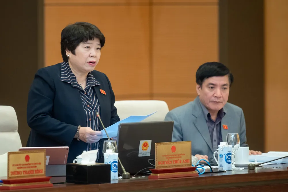 Chủ nhiệm Ủy ban Xã hội Nguyễn Thúy Anh Chủ nhiệm Ủy ban Xã hội Nguyễn Thúy Anh