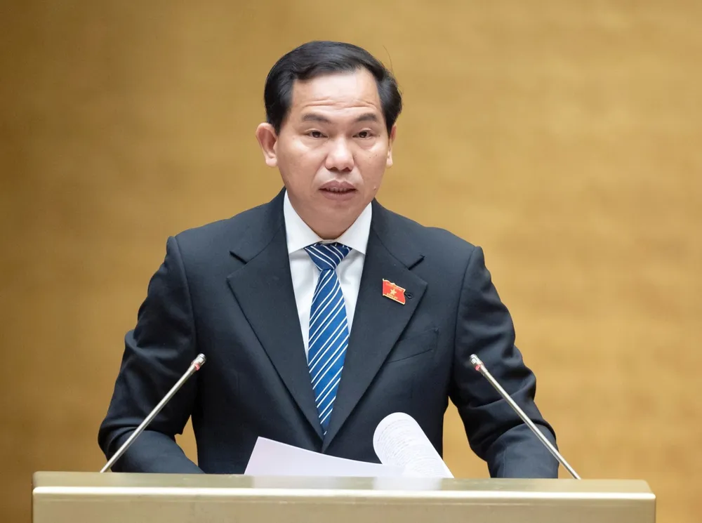 Chủ nhiệm Ủy ban Tài chính - Ngân sách Lê Quang Mạnh