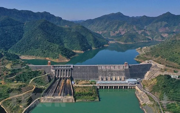 Toàn cảnh nhà máy thủy điện Sơn La. Ảnh: TTXVN