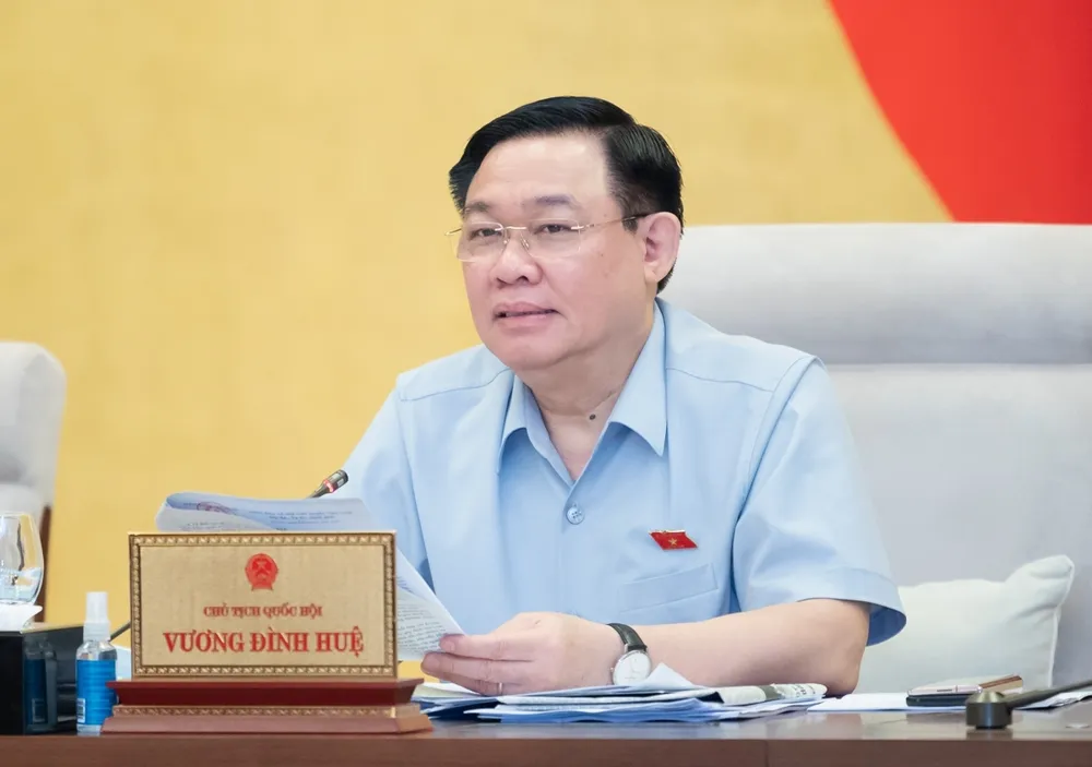 Chủ tịch Quốc hội Vương Đình Huệ nhấn mạnh phương châm thà làm ít, mà làm tốt