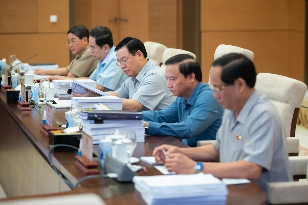 Lãnh đạo Quốc hội tham dự phiên họp Lãnh đạo Quốc hội tham dự phiên họp