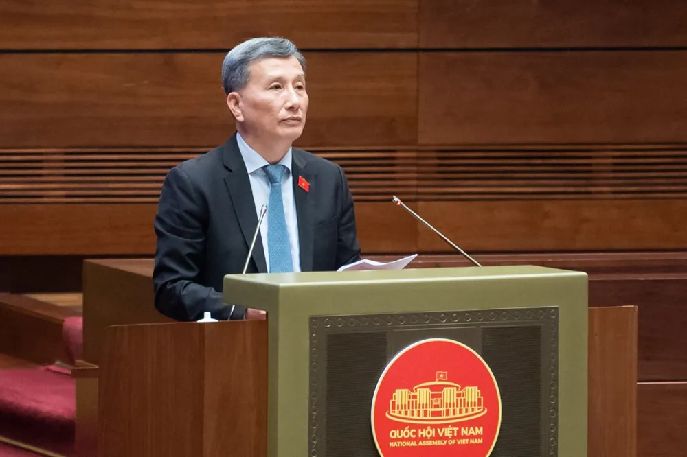 Chủ nhiệm Ủy ban Khoa học, Công nghệ và Môi trường Lê Quang Huy. Ảnh: QUANG PHÚC