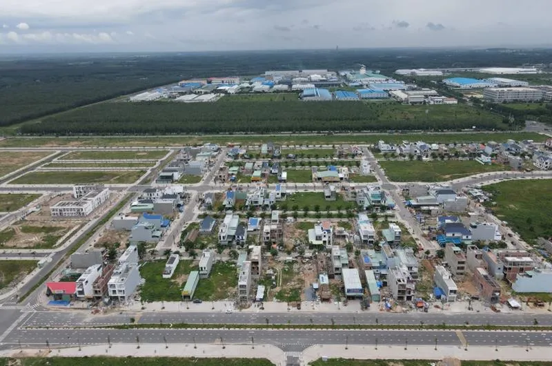 Một góc khu tái định cư Lộc An - Bình Sơn phục vụ cho dự án cảng hàng không quốc tế Long Thành. Ảnh: Cổng thông tin điện tử UBND tỉnh Đồng Nai