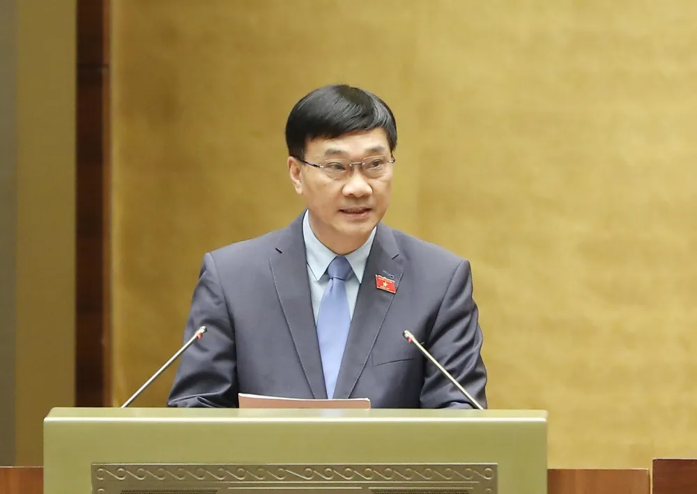 Chủ nhiệm Ủy ban Kinh tế Vũ Hồng Thanh. Ảnh: QUANG PHÚC