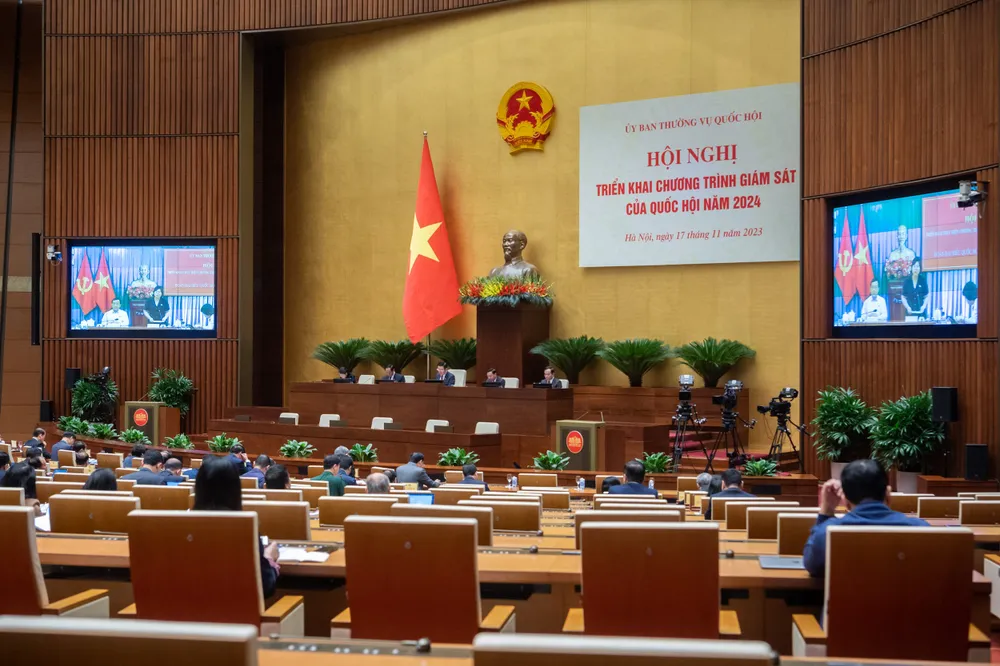 Quang cảnh hội trường Diên Hồng. Ảnh: QUANG PHÚC