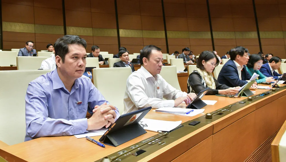 Đại biểu dự họp