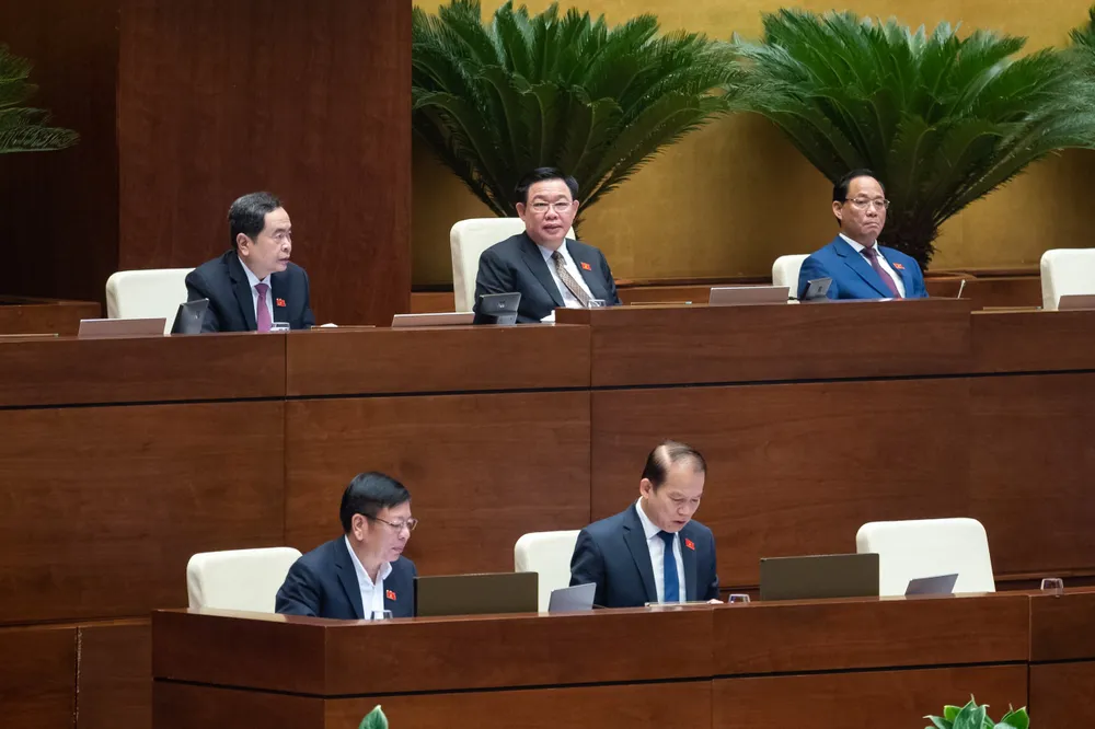 Lãnh đạo Quốc hội chủ trì phiên họp