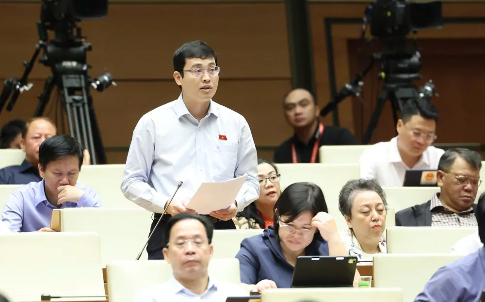 ĐB Đỗ Đức Hiển (TPHCM). Ảnh: QUANG PHÚC