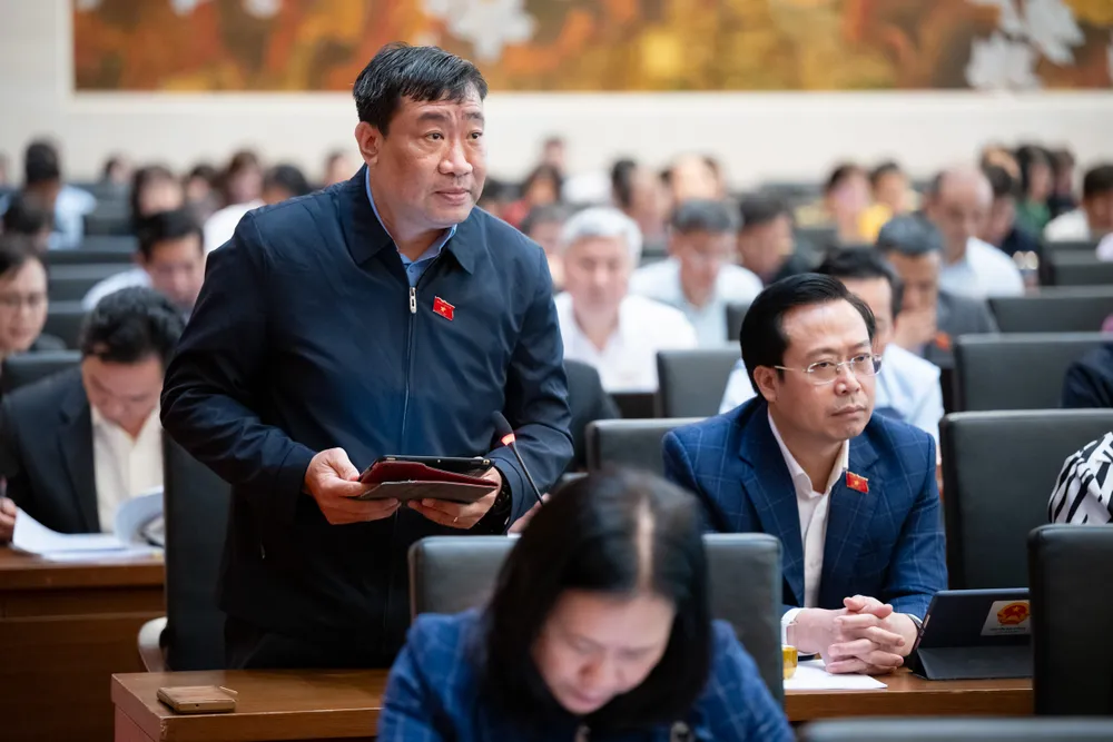 ĐB Thạch Phước Bình (Trà Vinh) phát biểu về thuế suất thuế thu nhập doanh nghiệp đối với cơ quan báo chí 