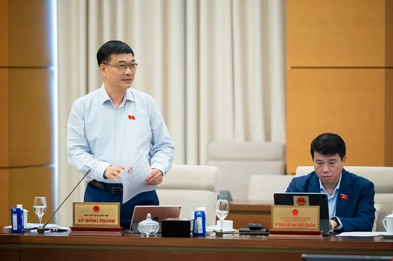 Phó Chủ tịch Quốc hội Vũ Hồng Thanh tổng kết nội dung thảo luận 