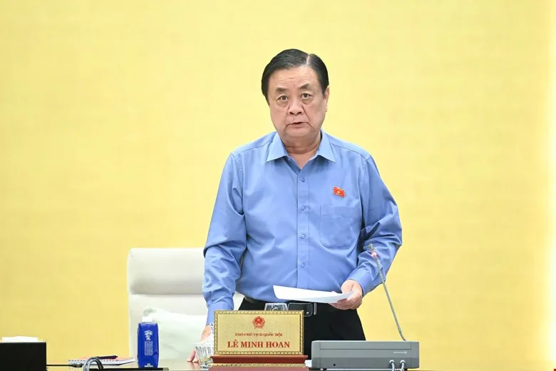 Phó Chủ tịch Quốc hội Lê Minh Hoan điều hành phiên họp 