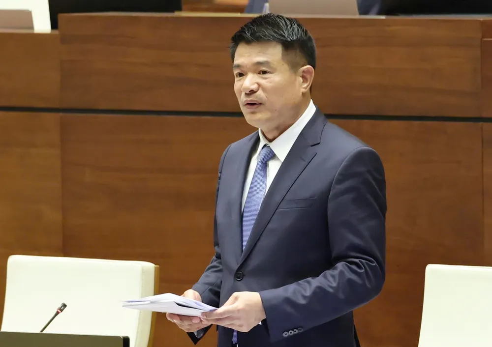 Viện trưởng Viện Kiểm sát nhân dân tối cao Nguyễn Huy Tiến. Ảnh: QUANG PHÚC