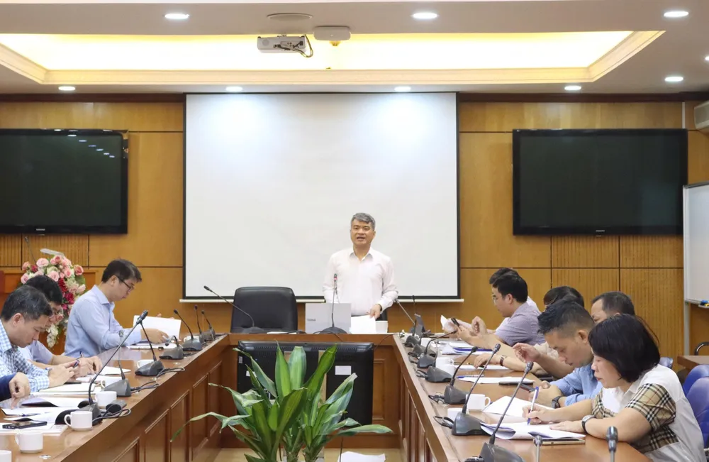 Thứ trưởng Bộ Tư pháp Nguyễn Thanh Tú chủ trì Hội đồng thẩm định dự thảo Nghị quyết