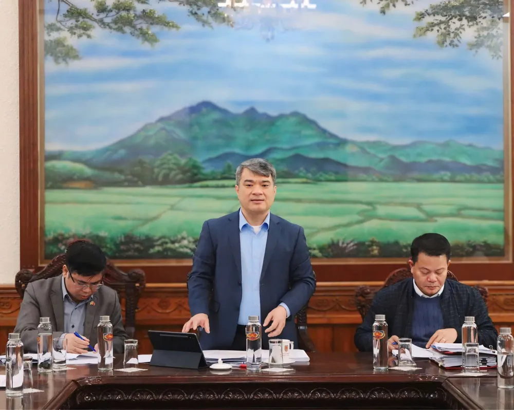 Thứ trưởng Bộ Tư pháp Nguyễn Thanh Tú chủ trì Hội đồng thẩm định