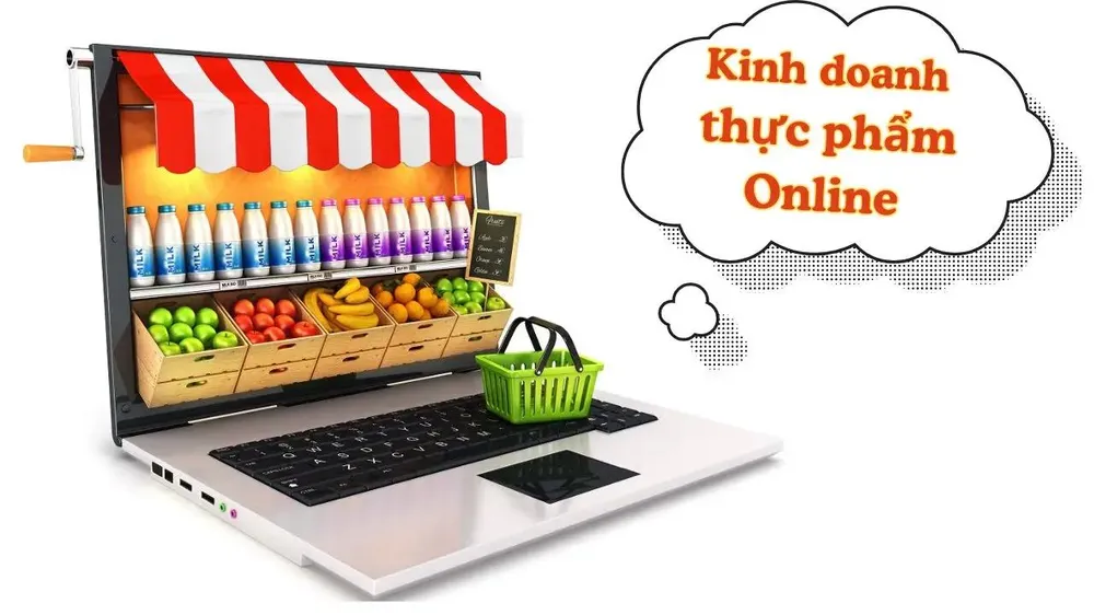 Các sàn thương mại điện tử và mạng xã hội cần có trách nhiệm hơn trong lĩnh vực kinh doanh thực phẩm. Ảnh minh họa, sử dụng AI