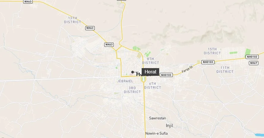 Tâm chấn trận động đất. Ảnh: CNN