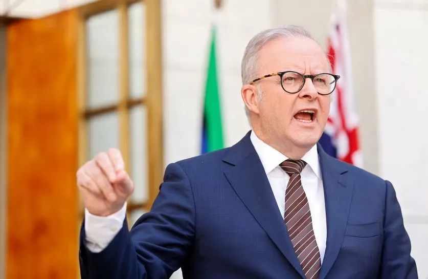 Thủ tướng Australia Anthony Albanese. Ảnh: HILARY WARDHAUGH/GETTY IMAGES
