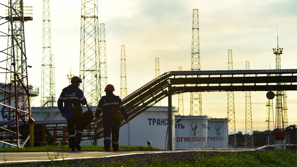 Cảng dầu thô Kozmino của Nga. Ảnh: Yuri Smithyuk / TASS