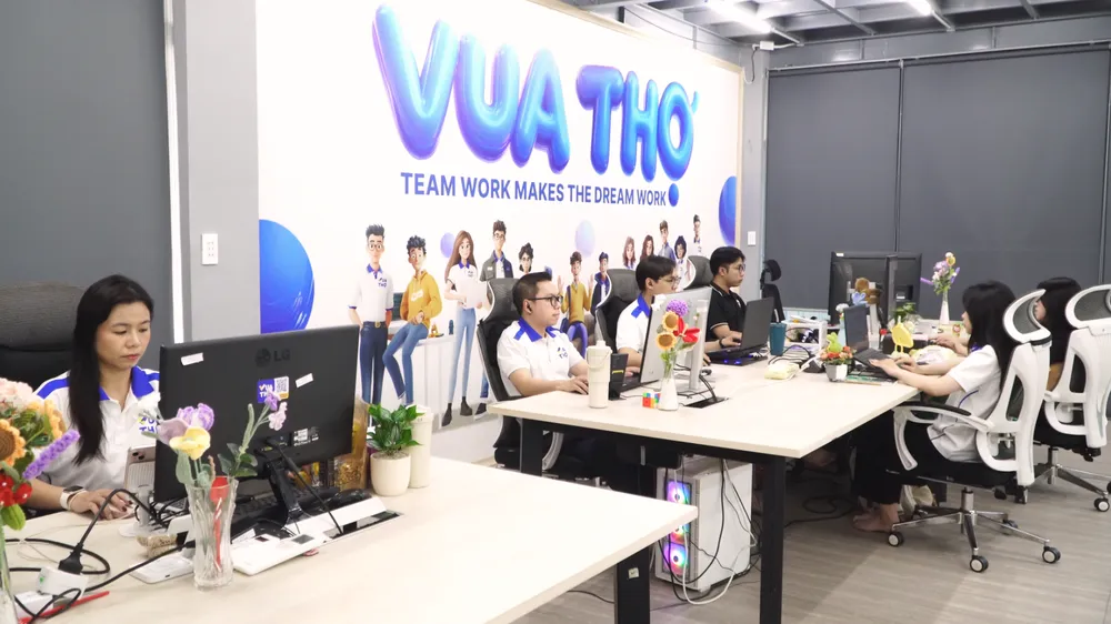 Vua Thợ thu hút nhiều nhân sự trẻ, giỏi ở các lĩnh vực tham gia làm việc. Ảnh: THANH CHIÊU