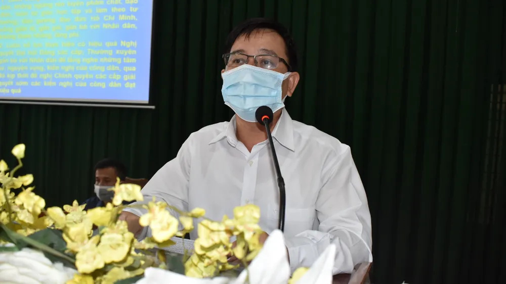 Ứng cử viên cam kết đảm bảo chất lượng môi trường sống nếu trúng cử HĐND TPHCM ảnh 2