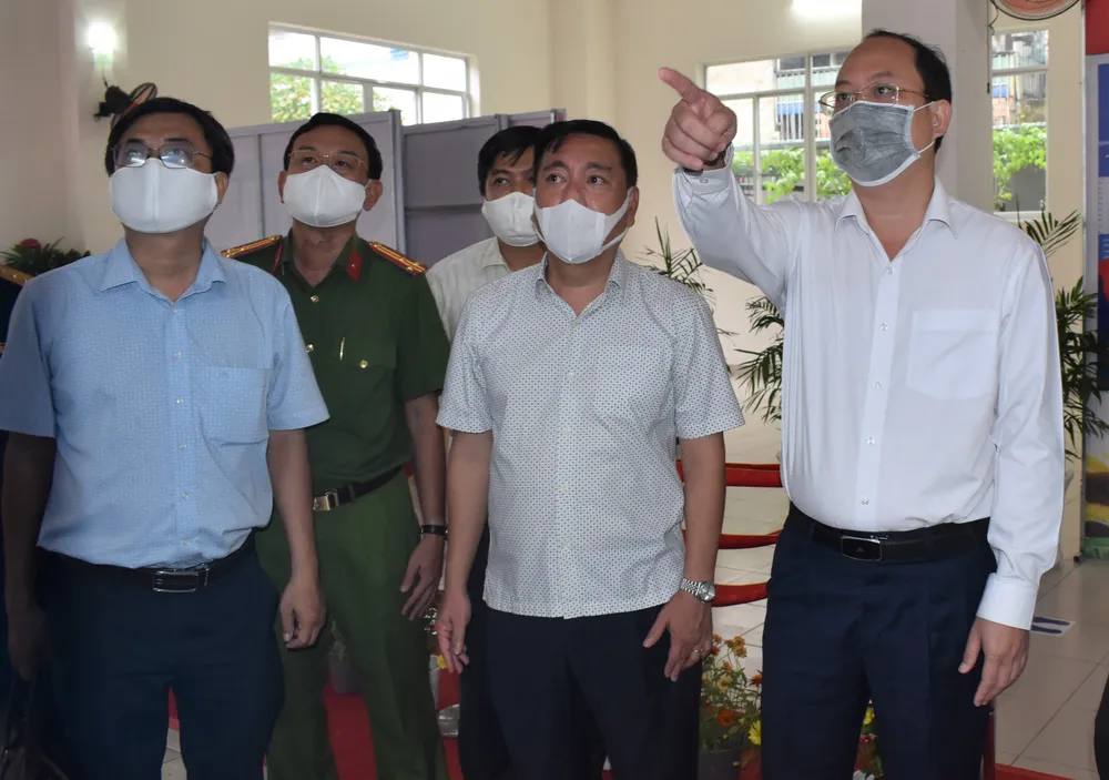 Đảm bảo sức khỏe cho người dân, lực lượng phục vụ công tác bầu cử ảnh 3