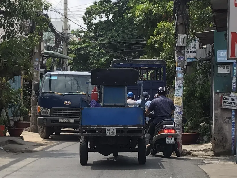 Ngày thứ hai quận Gò Vấp giãn cách: Dồn ứ tại các chốt kiểm soát, phải xả chốt ảnh 17