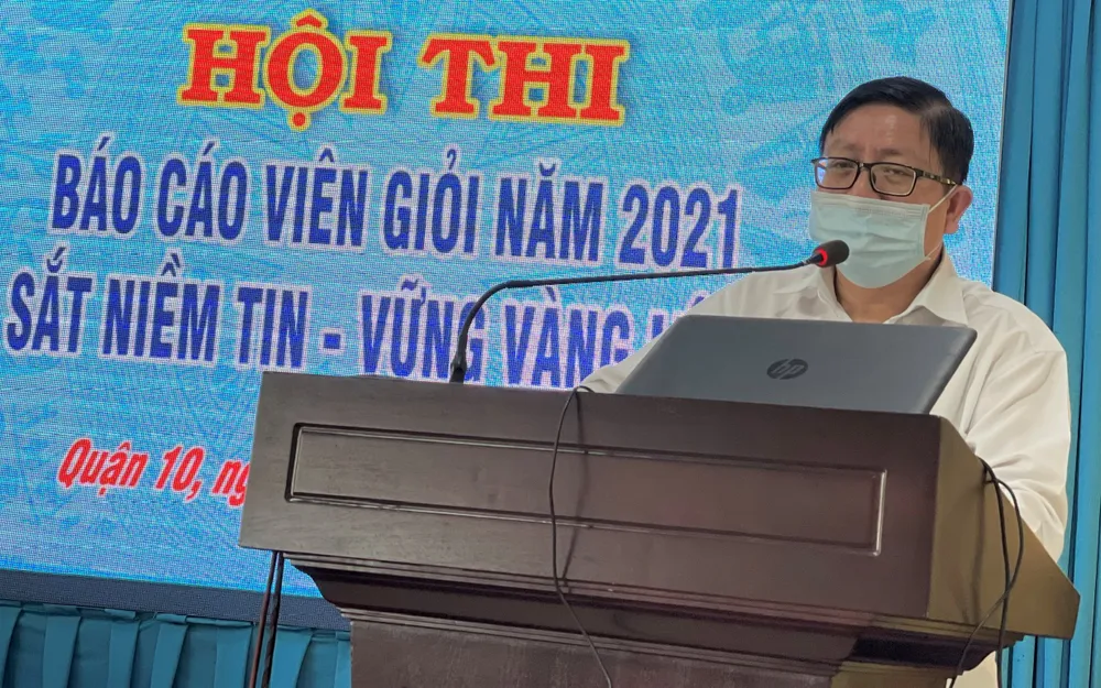 Đội ngũ báo cáo viên có bản lĩnh chính trị vững vàng, sâu sát cơ sở ảnh 2