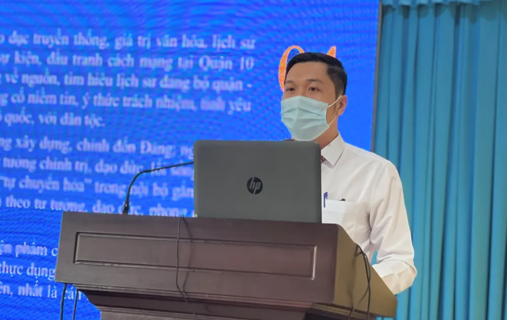 Đội ngũ báo cáo viên có bản lĩnh chính trị vững vàng, sâu sát cơ sở ảnh 1