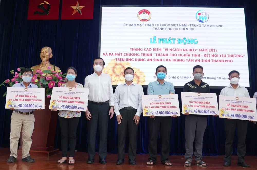 TPHCM ra mắt chương trình “Thành phố nghĩa tình - kết nối yêu thương” ảnh 4