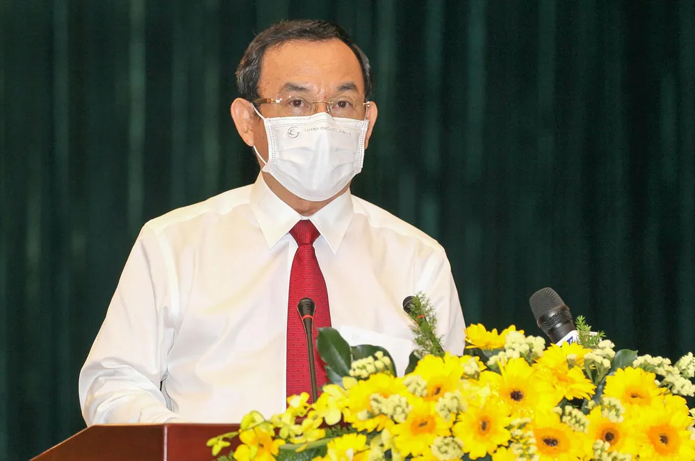 Bí thư Thành ủy TPHCM Nguyễn Văn Nên: Không để ai phải ở lại phía sau trên thành phố nghĩa tình ảnh 2