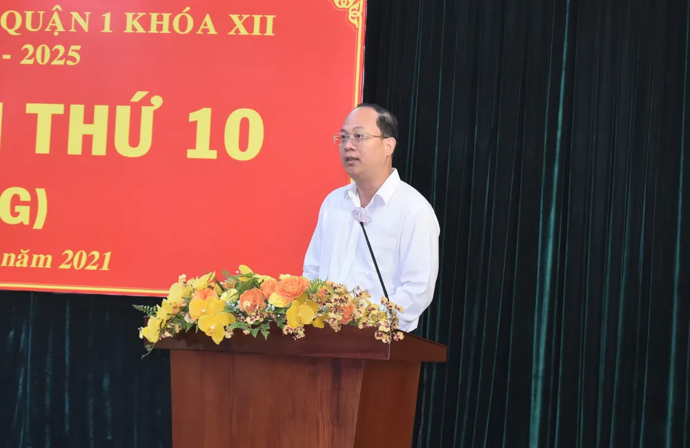 Phó Bí thư Thành ủy TPHCM Nguyễn Hồ Hải phát biểu chỉ đạo hội nghị