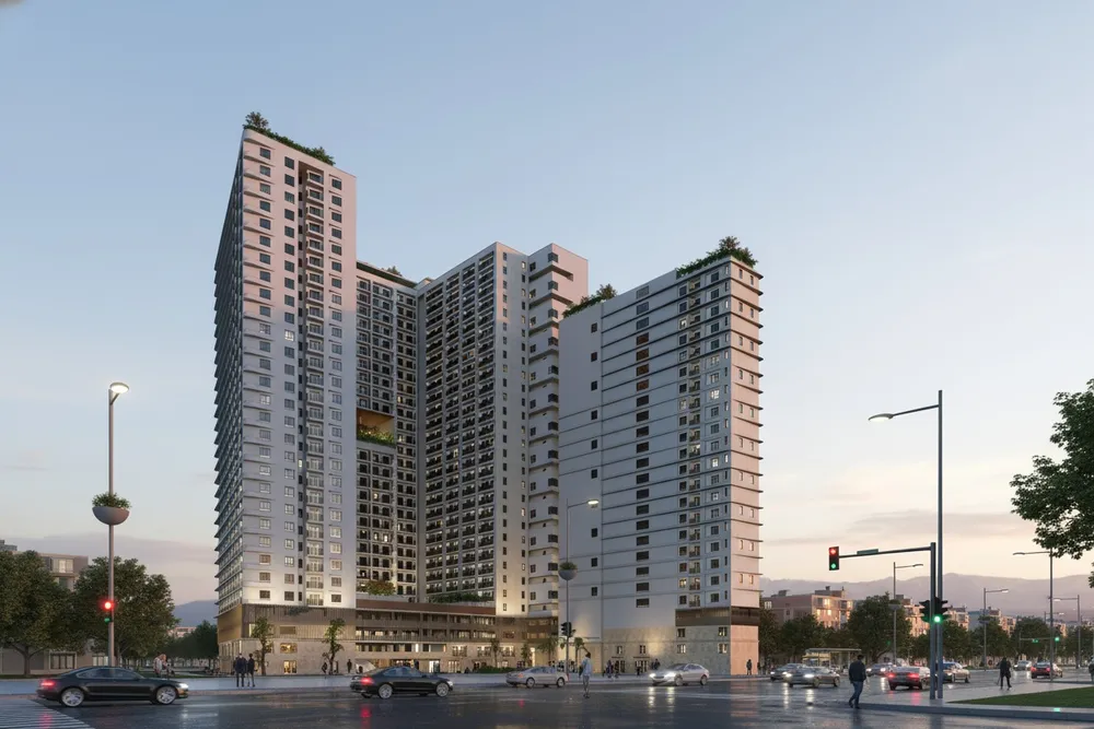 Phối cảnh dự án nhà ở xã hội Hưng Phú 2