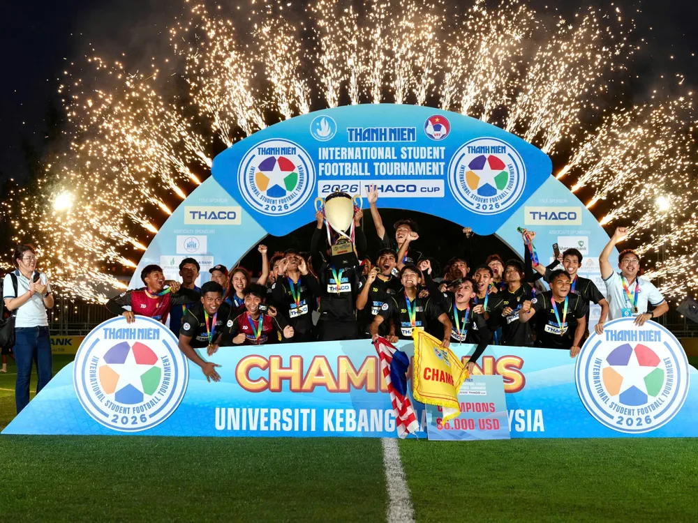 Trường Đại học Quốc gia Malaysia vô địch giải bóng đá Thanh niên sinh viên quốc tế 2026