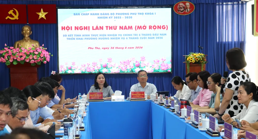 Phường Phú Thọ: Đẩy nhanh tiến độ sửa chữa, cải tạo trường học cho năm học mới