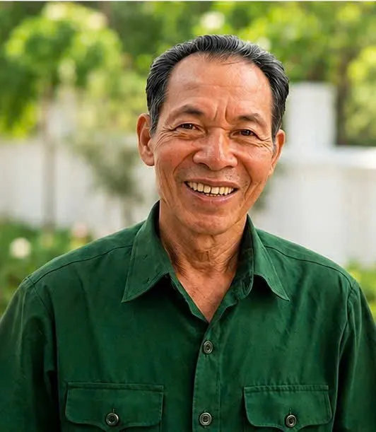 Cựu chiến binh Nguyễn Văn Chân (phường Tam Long, TPHCM)