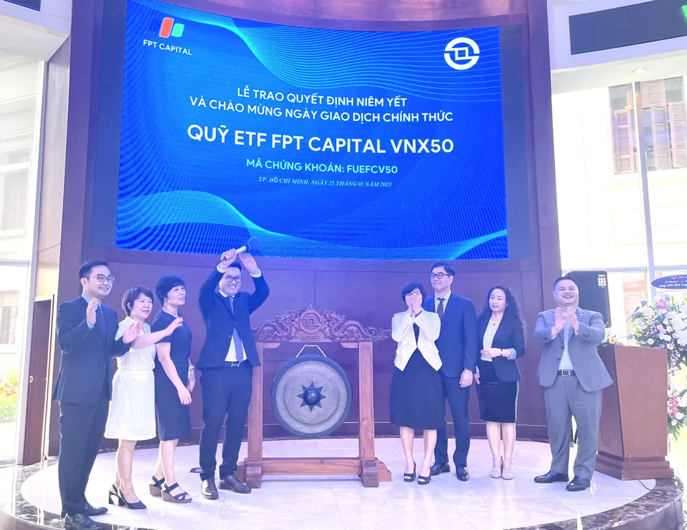 Quỹ ETF FPT CAPITAL VNX50 chính thức giao dịch trên sàn HoSE từ ngày 25-5