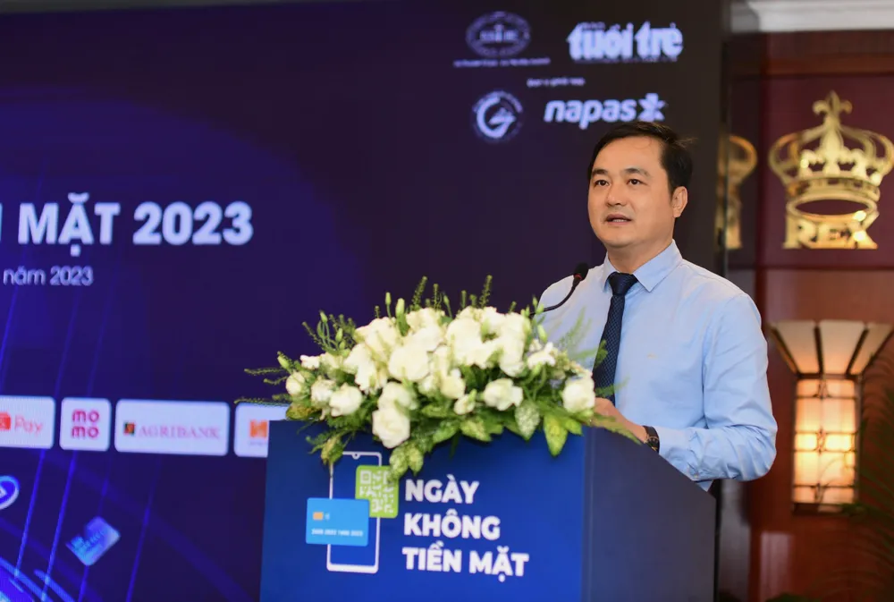 Ông Bùi Tá Hoàng Vũ, Giám đốc Sở Công Thương TPHCM phát biểu