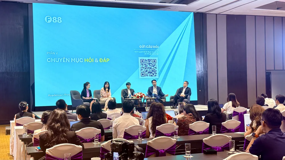 Roadshow chào bán cổ phiếu ra công chúng (IPO) của F88 tại TPHCM, chiều 9-7