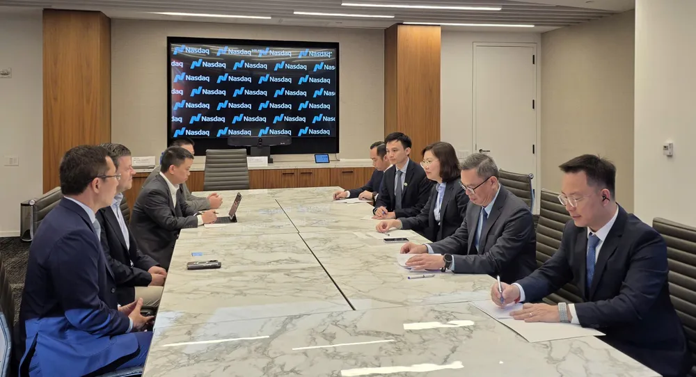 Buổi làm việc giữa Ủy ban Chứng khoán Nhà nước và Nasdaq tại New York