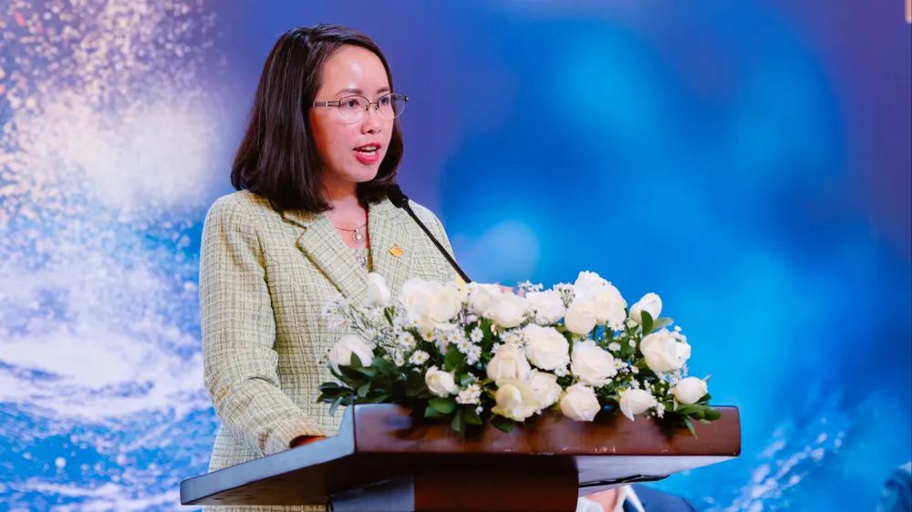 Bà Trần Phương Ngọc Thảo, Phó Chủ tịch HĐQT PNJ. Ảnh: NHUNG NGUYỄN